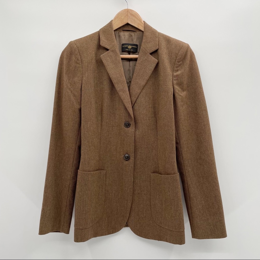 Luciano Barbera Wool Blazer